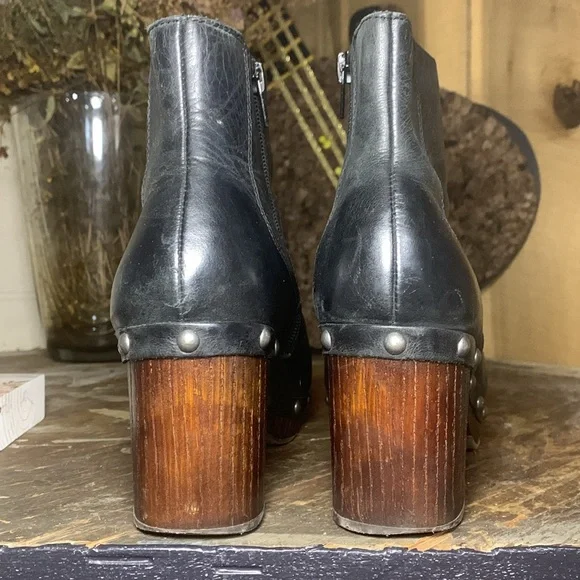 Lucky Brand Yasamin Studded Leather Booties - Picture 4 of 11